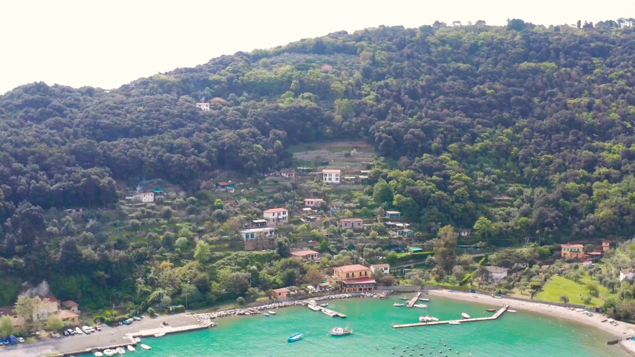 Aerial video of Tuscany Italy