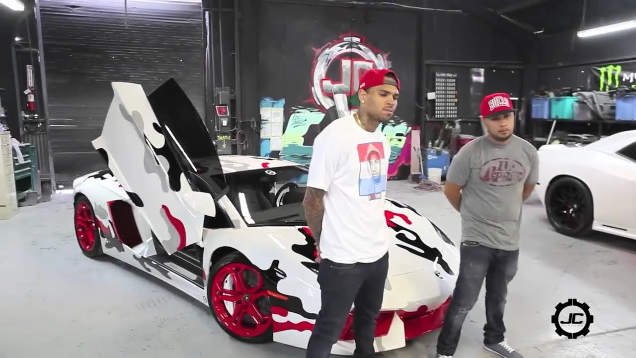 CHRIS BROWN Lamborghini REACTION! Wild Paint Style