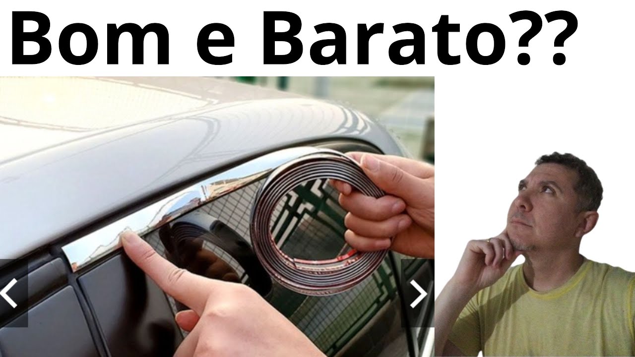 Como instalar frisos cromados  - PASSO A PASSO adg