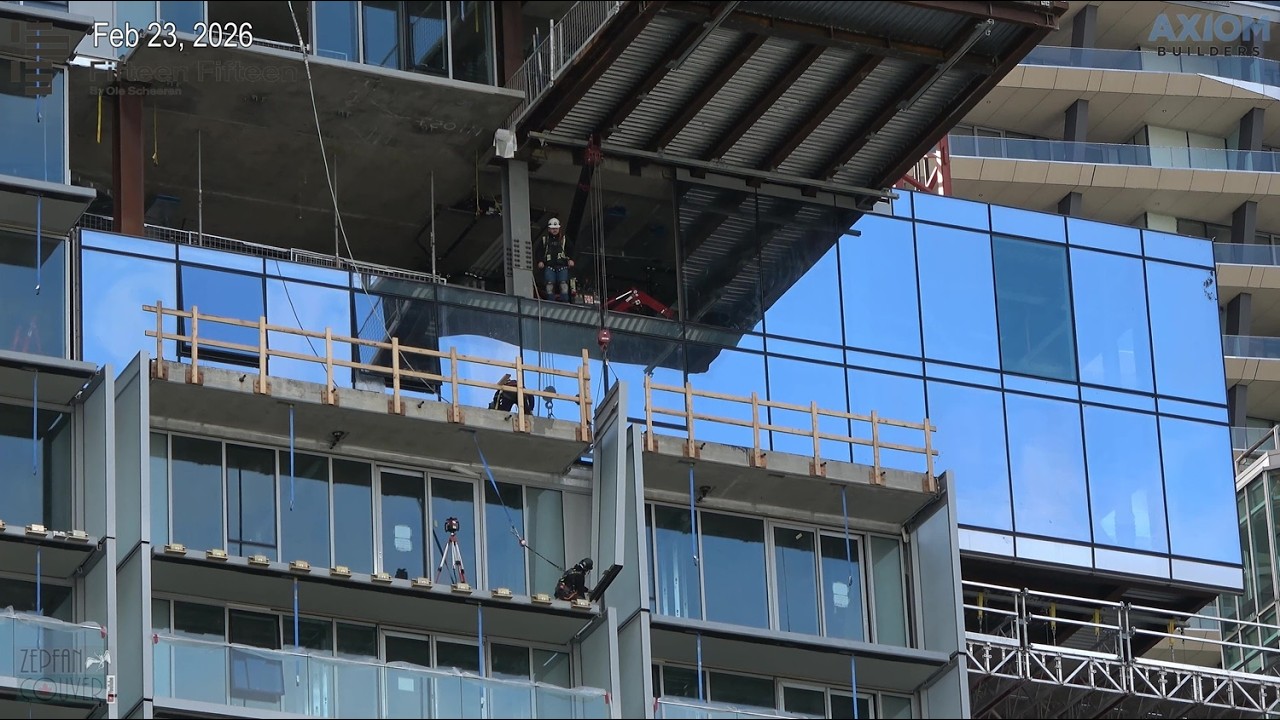 Fifteen Fifteen by Büro Ole Scheeren - First Catilever with glass - Feb 23, 2026