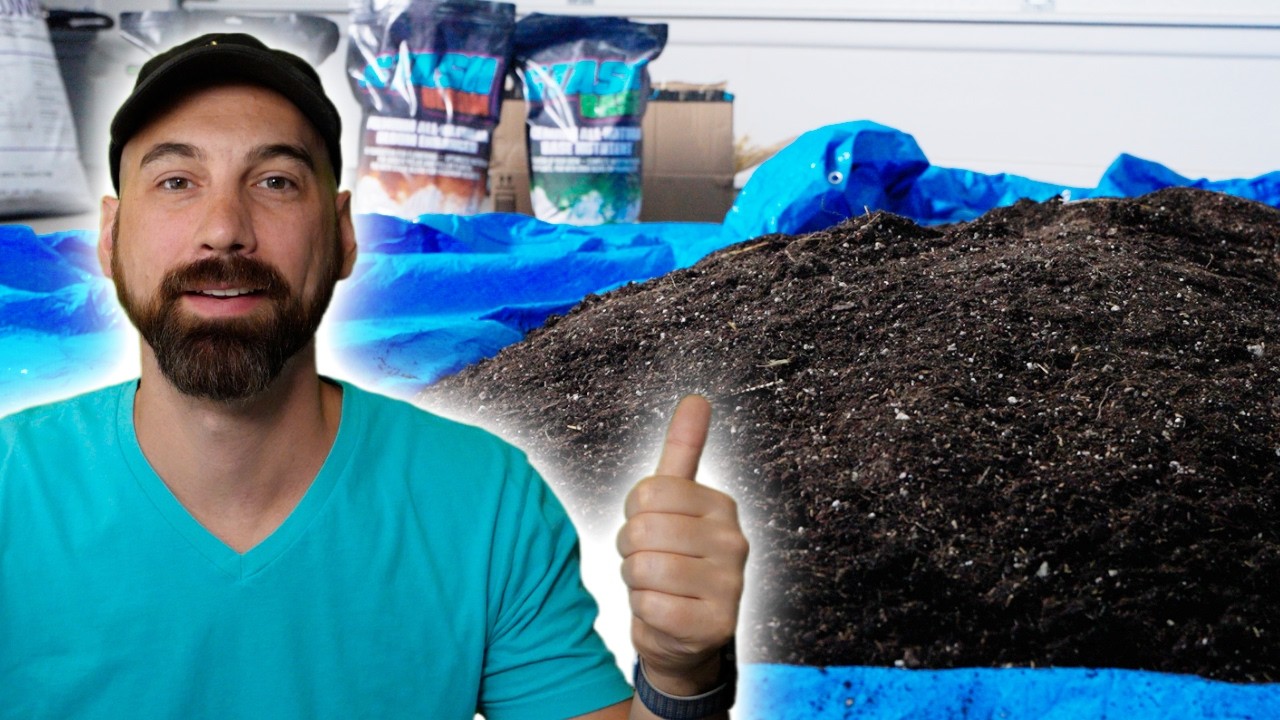 How I Amend Soil With Stash Nutrients (8th Run Reused Soil!)