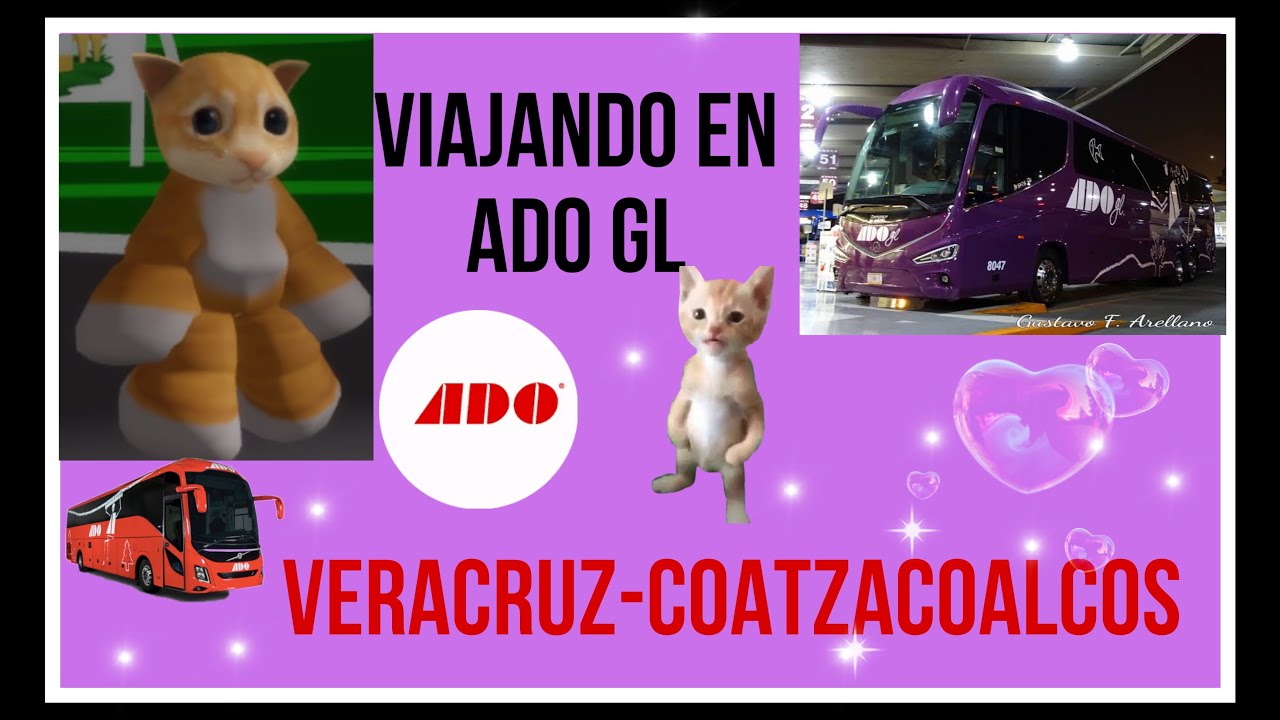VIAJANDO EN ADO GL EN ROBLOX #autobusesmexicanos #cat #viajes
