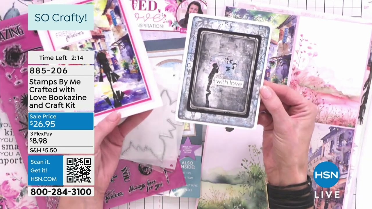 Stamps By Me Crafted with Love Bookazine and Craft Kit