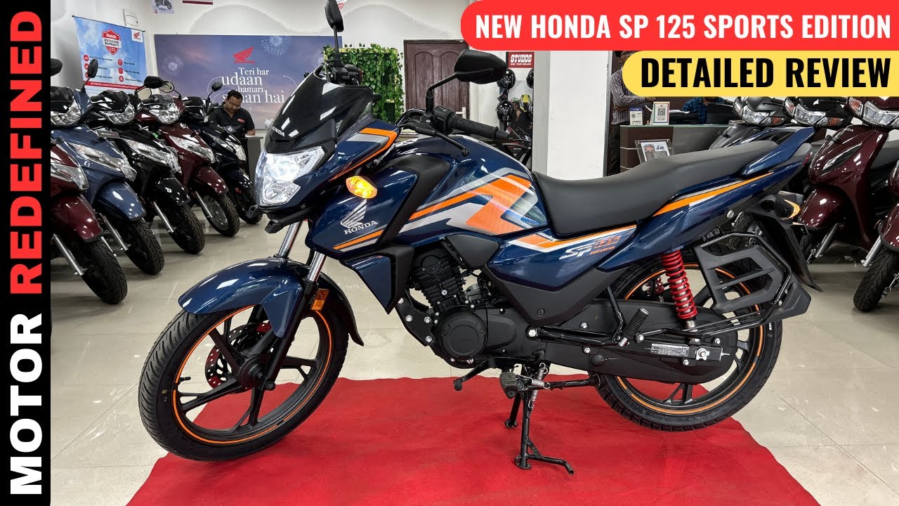 All New Honda SP 125 Sports Edition 2023 Model Detailed Review | On Road Price, MIleage & Exhaust.