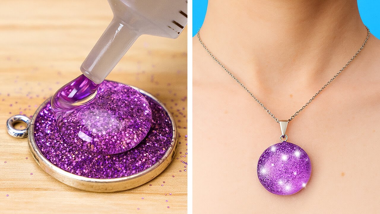 Verwandle einfache Materialien in atemberaubenden DIY-Schmuck!