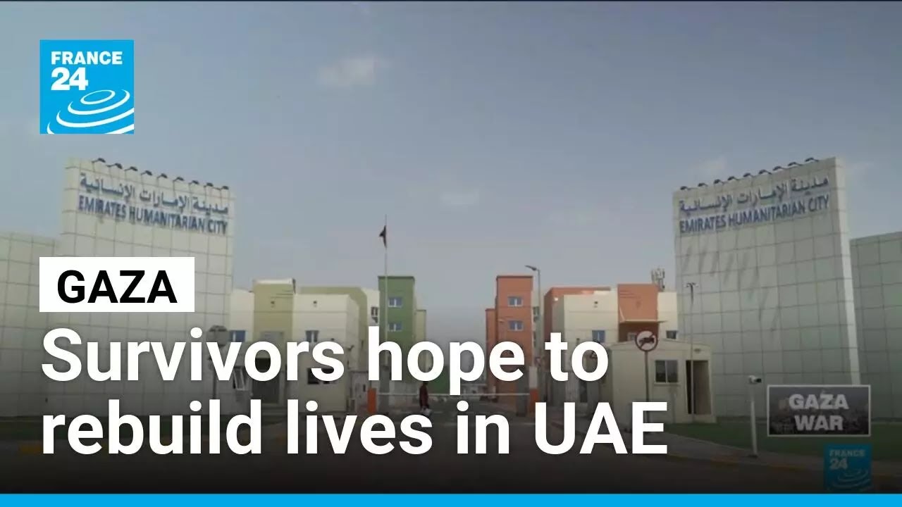 3,000 Gaza survivors living in the Emirates Humanitarian City hope to rebuild lives there