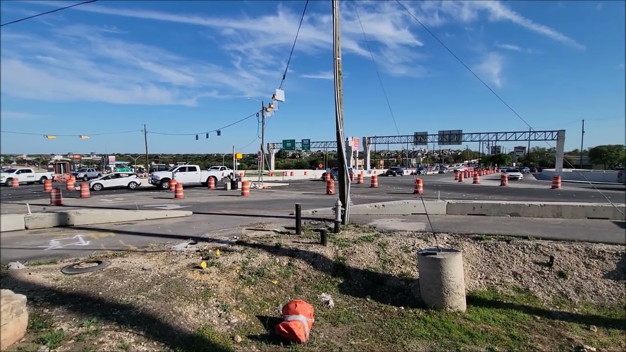 Blanco Rd./Loop 1604 DDI first evening rush hour