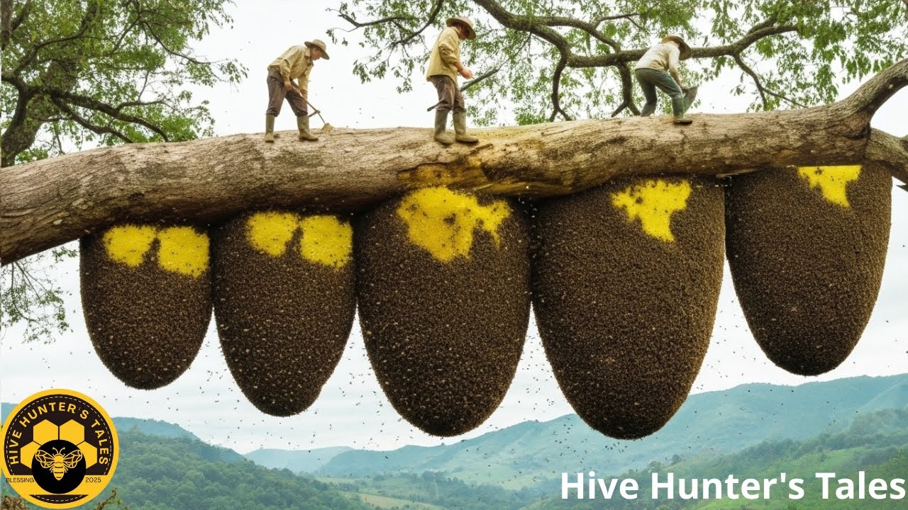 Journey for Giant Wild Honey: Harvesting the Rarest Honey at Daring Heights