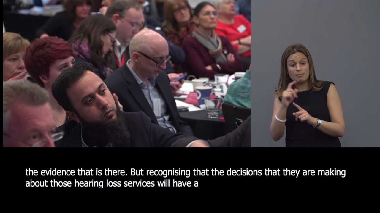 Action Plan on Hearing Loss Event 2017 - The commissioning framework