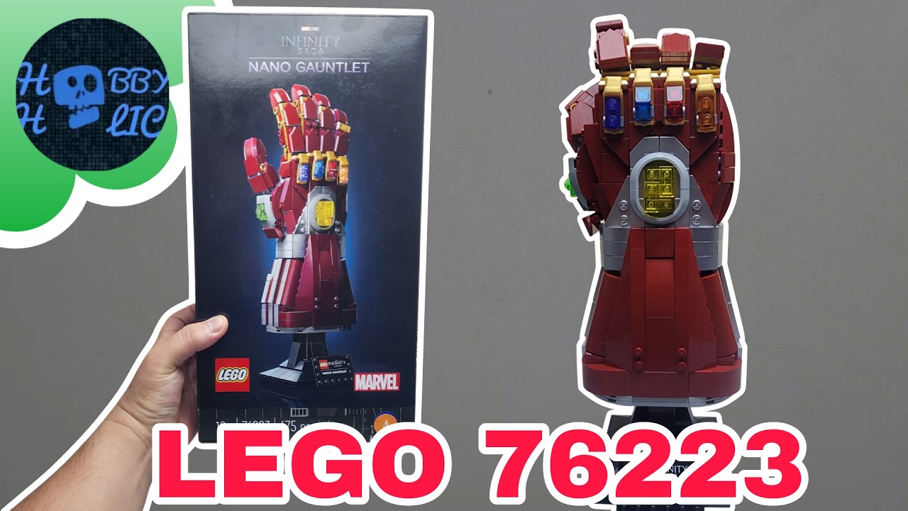 Review Lego 76223 Găng Tay Vô Cực Nano.