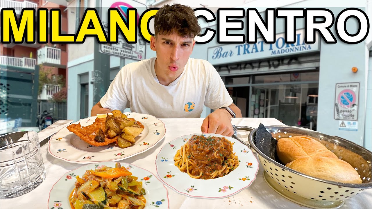 Come si mangia nelle TRATTORIE in CENTRO a Milano?