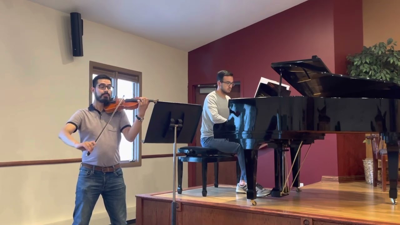 ¿Cómo podré estar triste? - Arreglo para piano y violín
