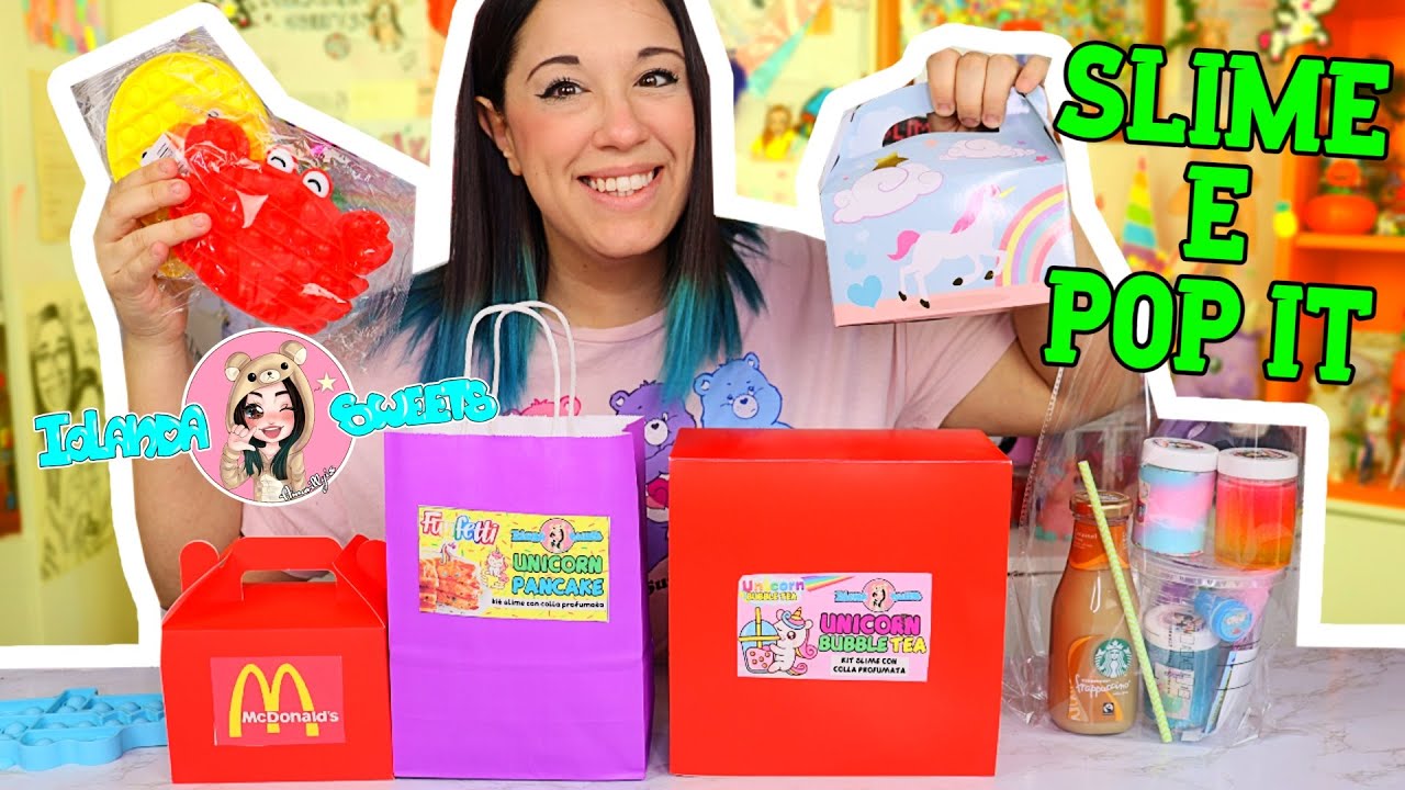 NUOVI SLIME E POPIT IOLANDA SWEETS!!!