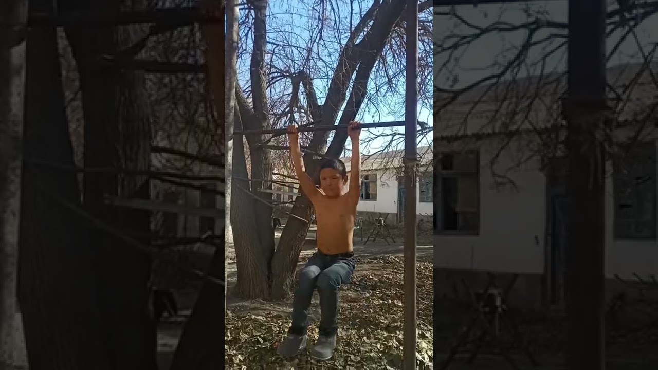 Turnikda salto otish!! 8 yoshli bolada. Daxshat!!