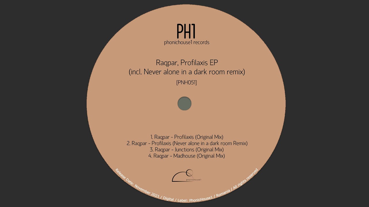Raqpar - Profilaxis (Never alone in a dark room Remix) [PNH051]
