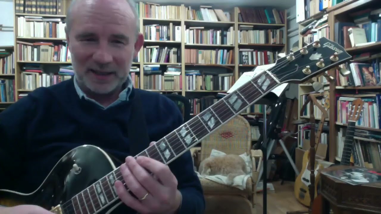 4. Hat szűk rendszer, jazz gitár oktató videó