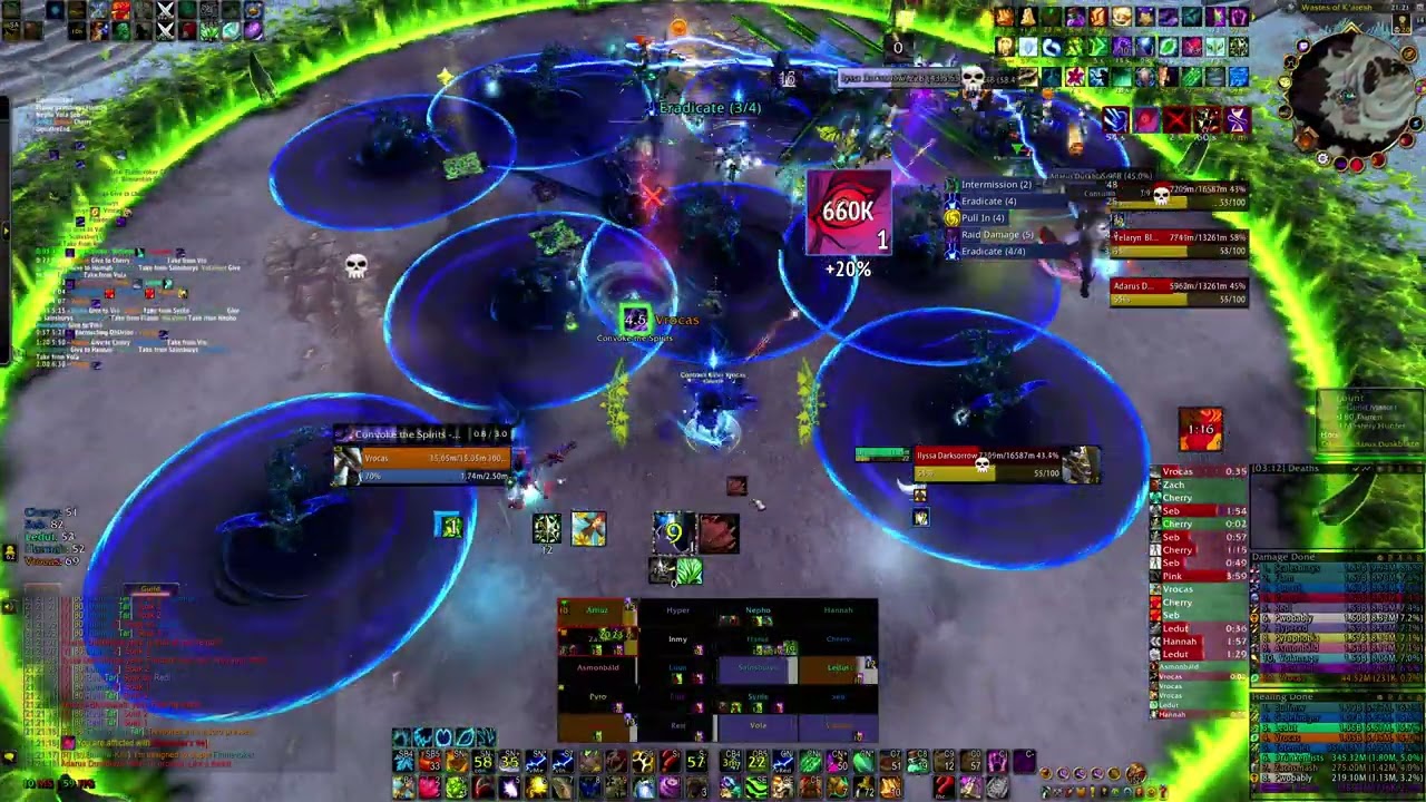 Inno VS The Soul Hunters Mythic | Resto Druid POV