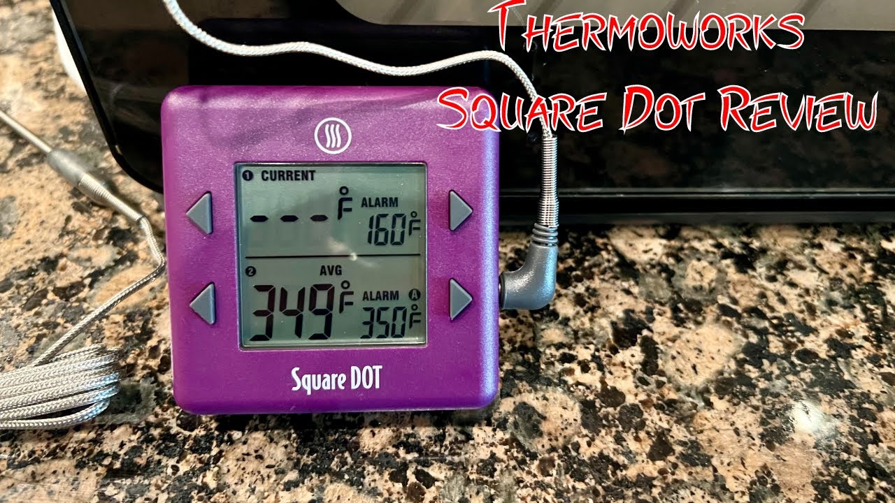 Review of the New ThermoWorks Square Dot w/Average Temperature Reading
