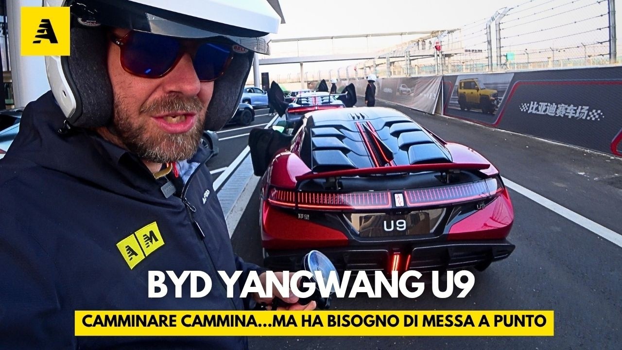 Corre e salta MA… 😱 | Ecco i 1.300 CV della BYD Yangwang U9