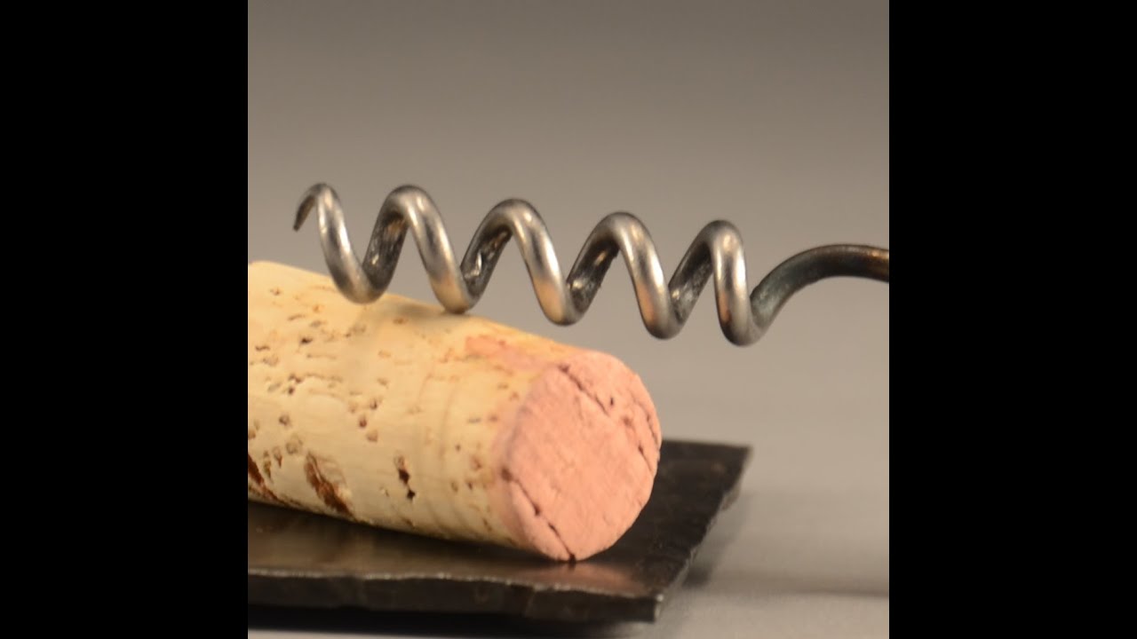 How to Forge a Corkscrew Worm.