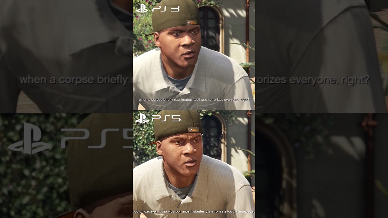 GTA V | PS3 против PS5 | Сравнение графики