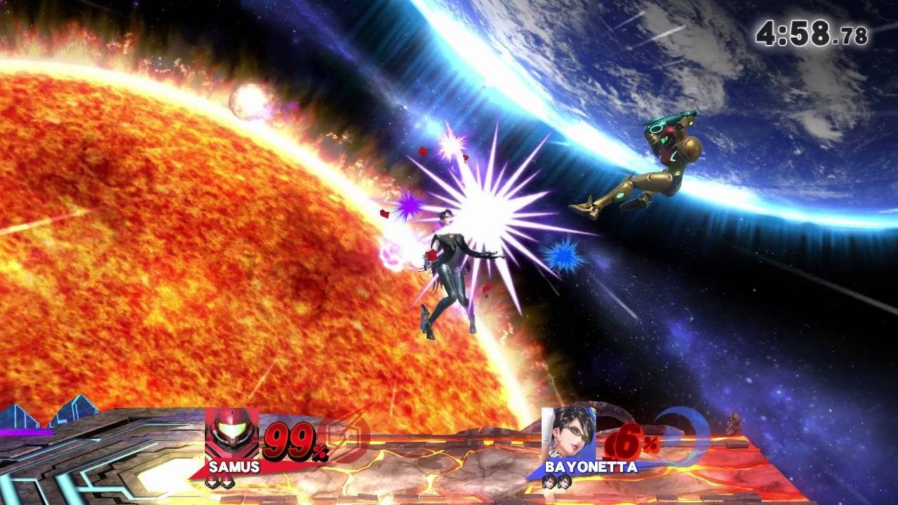 baconsticks (Samus) vs Pershado (Bayonetta) - With Friends Match