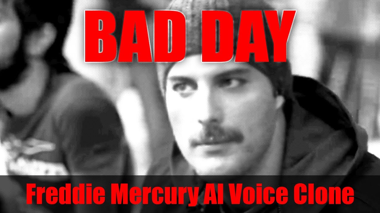 Bad Day by Daniel Powter (Freddie Mercury AI Voice Cloning)