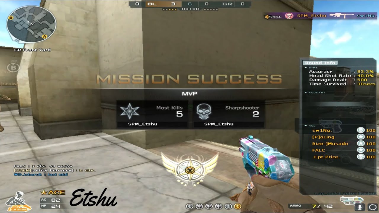 Ranked Match Highlights Ft.Etshu #7