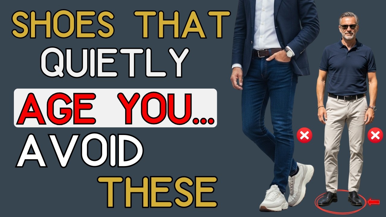 Secrets to Choosing Shoes That Make Men Over 45 Look Modern and Elegant | 45+ Men&rsquo;s Casual