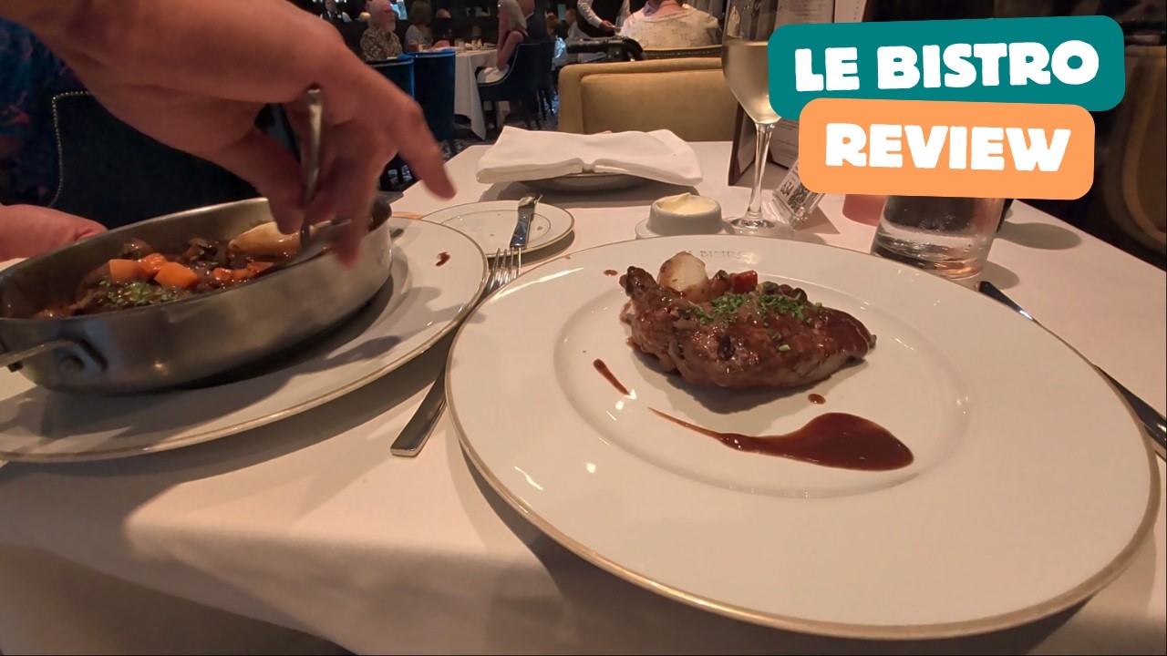 NCL Encore - Le Bistro, обзор ресторана высокой кухни.