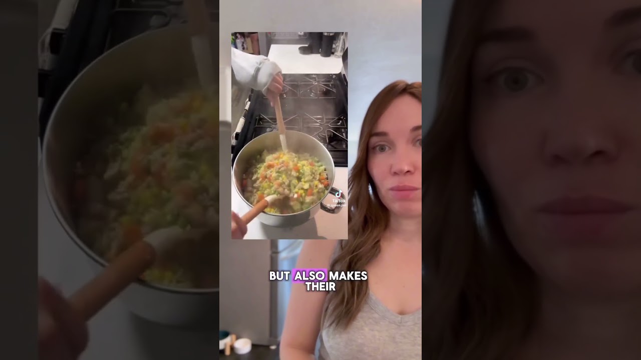 Vet reacts to homemade dog food 👀 #dogfoodrecipe #homemadedogfood