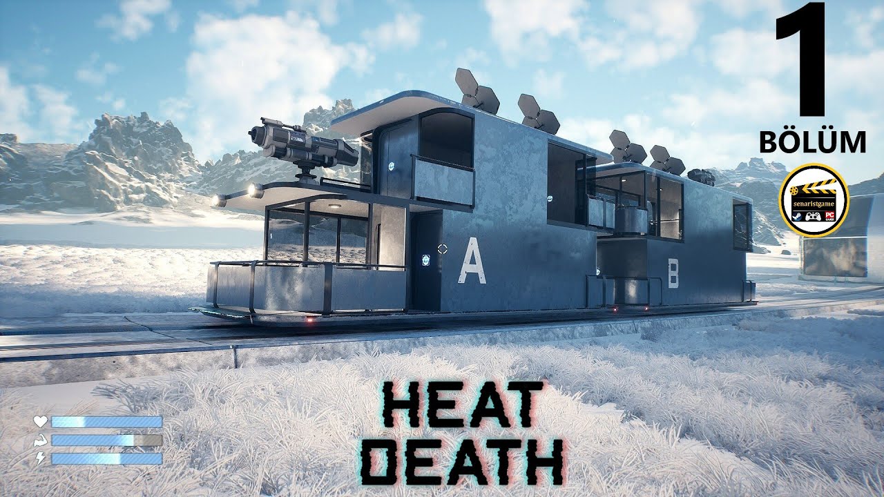 BİR TRENİ YAŞAM ALANI YAPIP, DONDURUCU SOĞUKTA HAYATTA KALMA OYUNU. Heat Death Survival Train TÜRKÇE