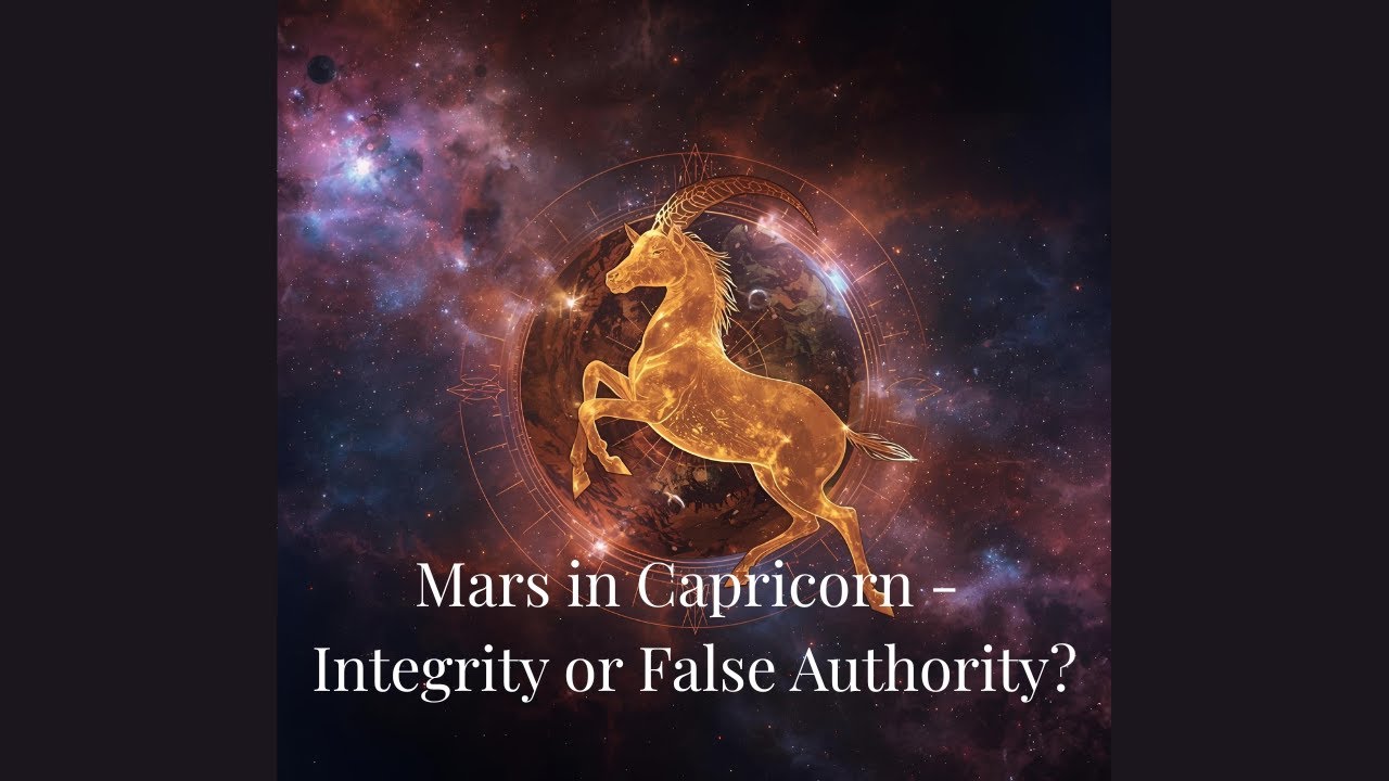 Mars in Capricorn - Integrity or False Authority?