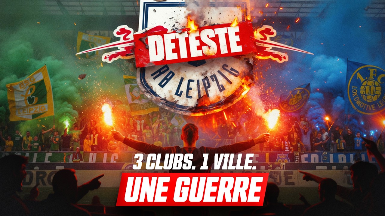 LA GUERRE DU FOOTBALL À LEIPZIG: CE QUE RED BULL NE PEUT PAS ACHETER !