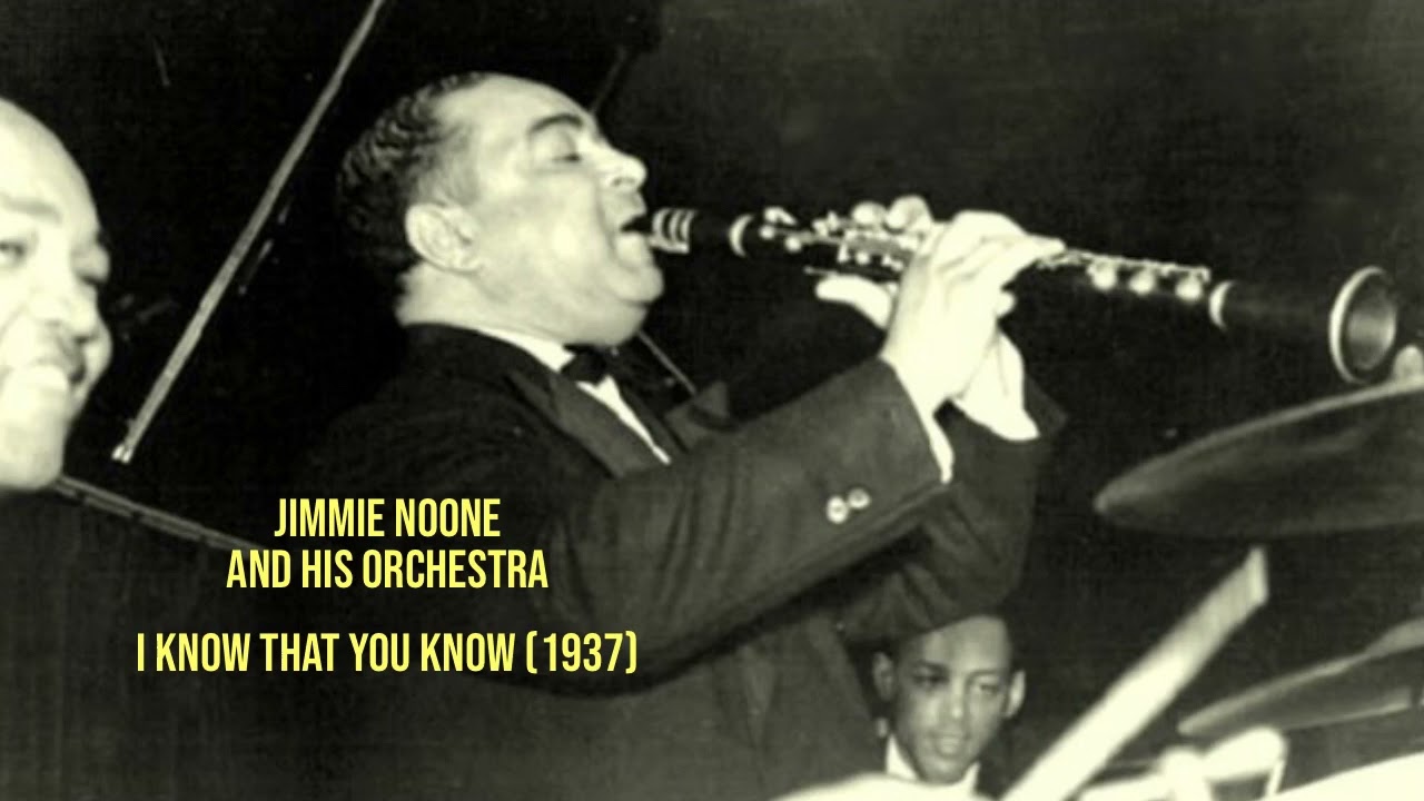 JIMMIE NOONE ORCHESTRA - I Know That You Know (1937) w/ Charlie Shavers
