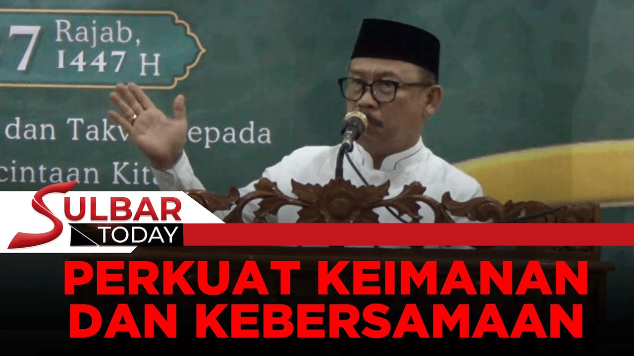 Isra Mi'raj di Kalukku, Gubernur Suhardi Duka Ajak Perkuat Keimanan dan Kebersamaan