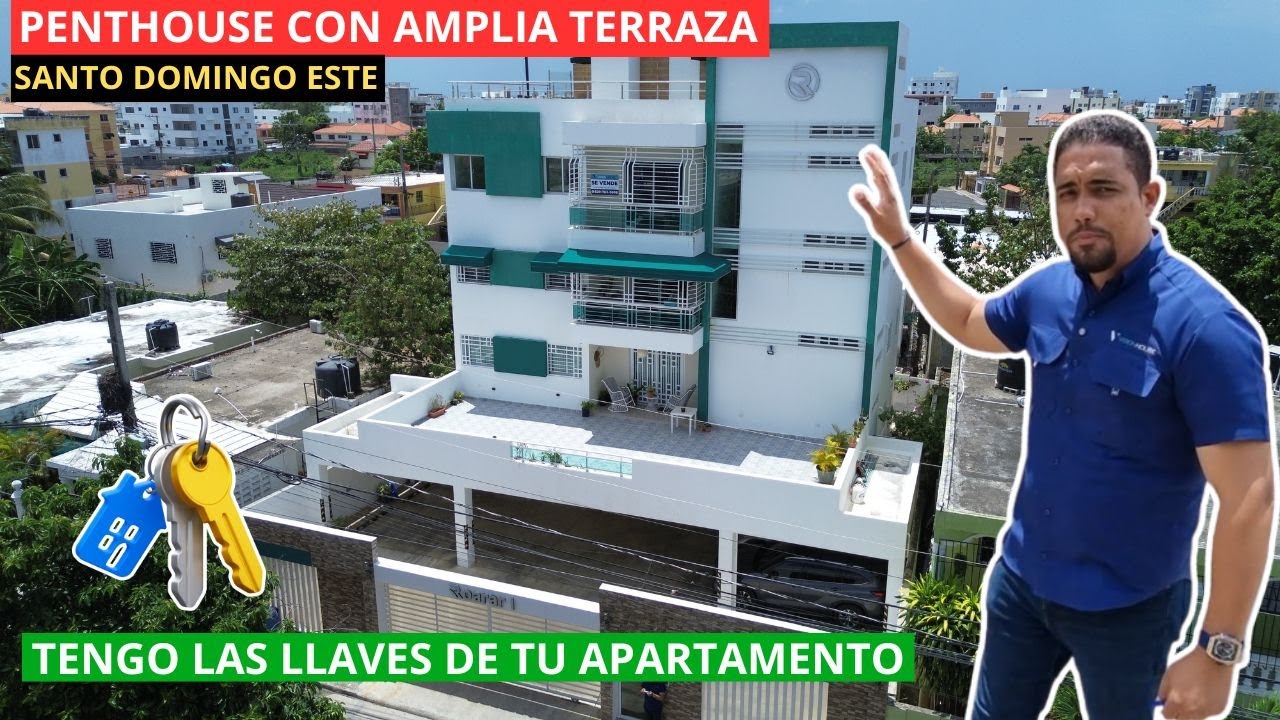 PENTHOUSE CON AMPLIA TERRAZA Y JACUZZI EN SANTO DOMINGO ESTE CON 2 PARQUEOS | INVIERTE EN RD