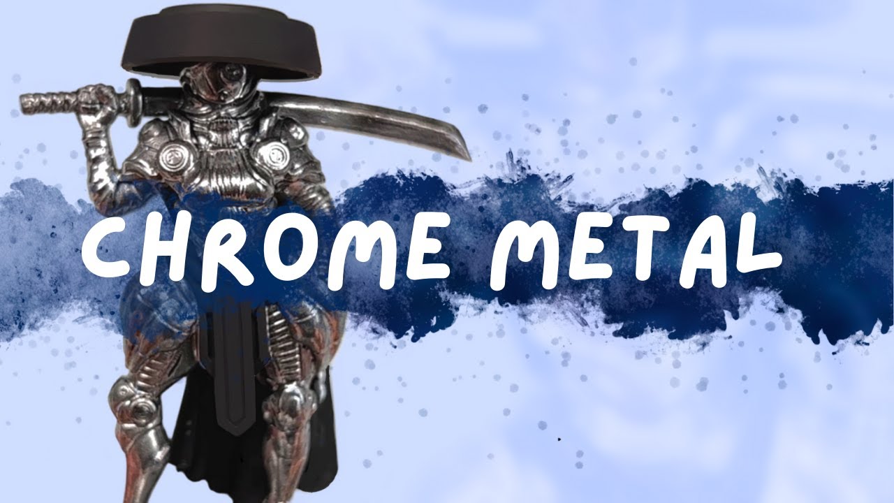 Proviamo il Chrome Metal di Green Stuff World (+ esperimenti) - Effetto cromato nelle miniature