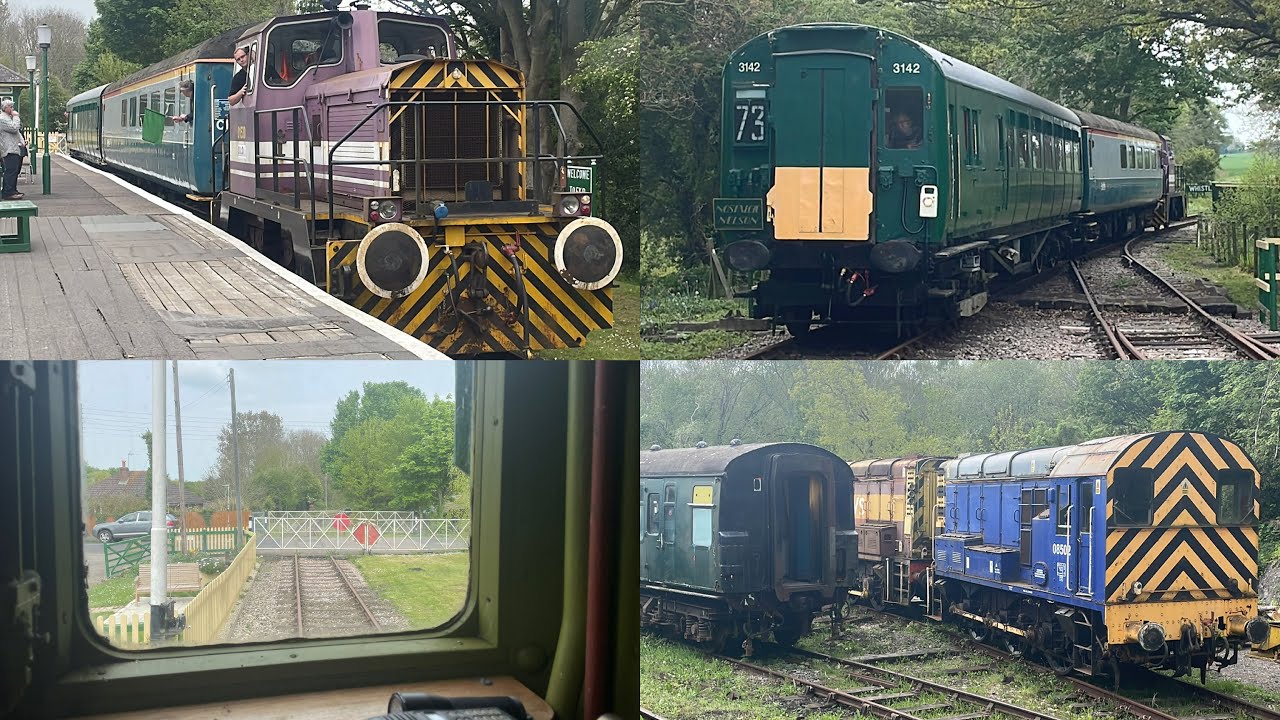Travel Vlog #1 | East Kent Railway | 02/05/22