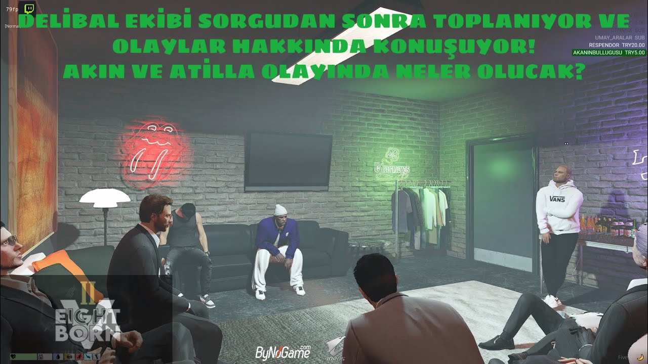 DELİBAL EKİBİ SORGUDAN SONRA TOPLANIYOR! | AKIN VE ATİLLA OLAYINDAN DOLAYI NELER OLUCAK? |EİGHTBORNV