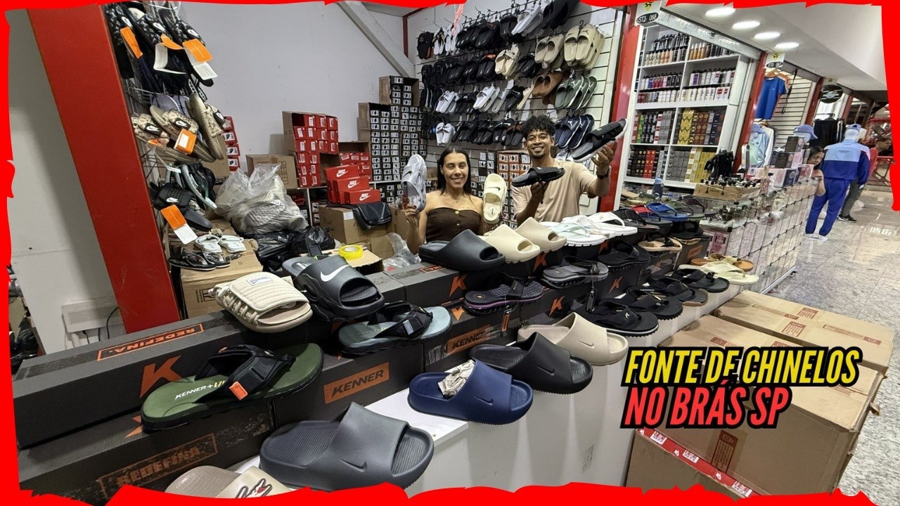 💰🔥LF IMPORTS A NOVA FONTE DE CHINELOS DO SHOPPING STUNT BRÁS SP💰🔥