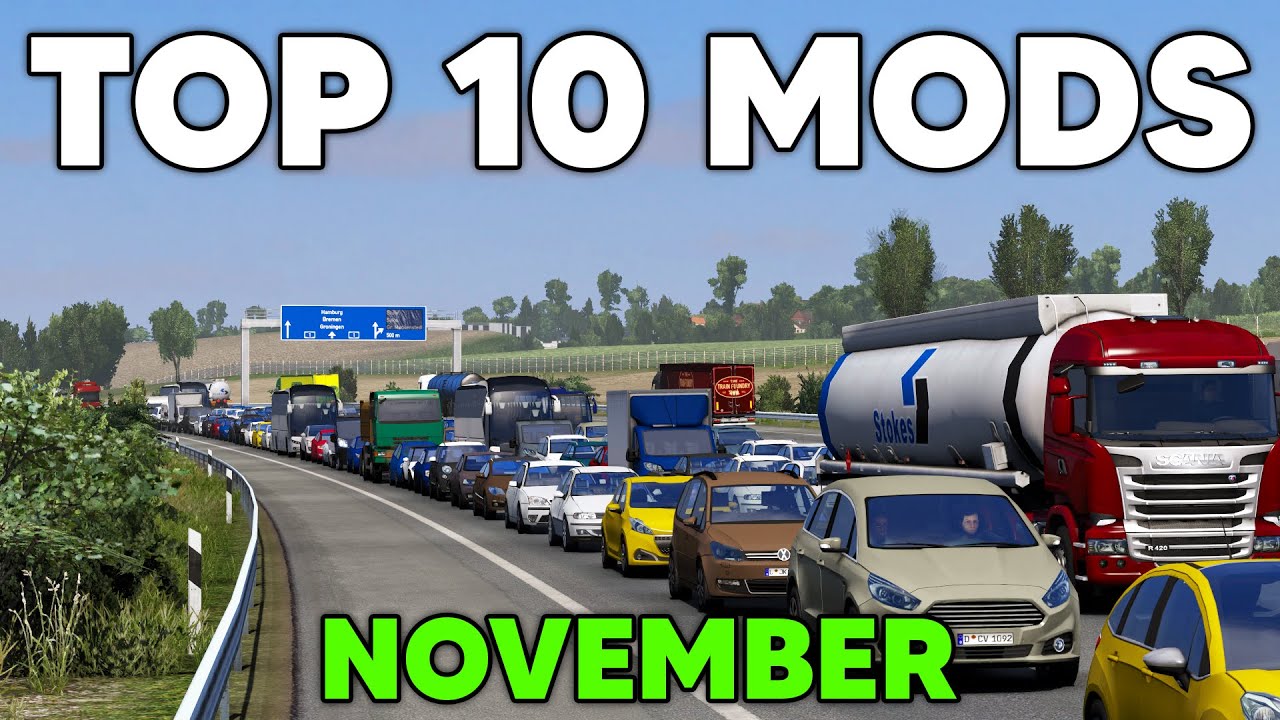 TOP 10 ETS2 MODS - NOVEMBER 2020