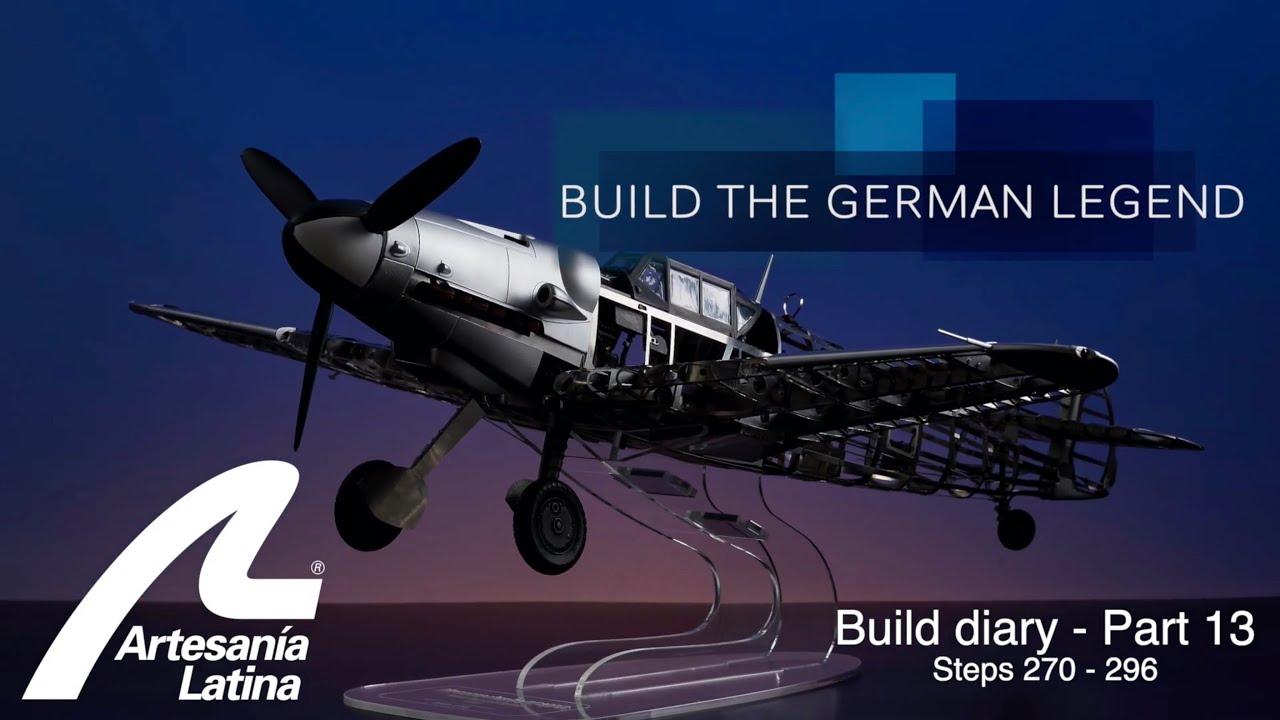 #BuildDiary | Official Messerschmitt BF109 G Build Diary (Chapter 13) | Artesan&iacute;a Latina