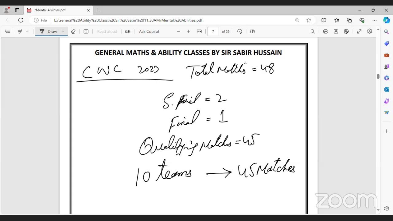 Mental Abilities Coding Decoding Jumbled Spelling Words Number Series CSS 21,22,23