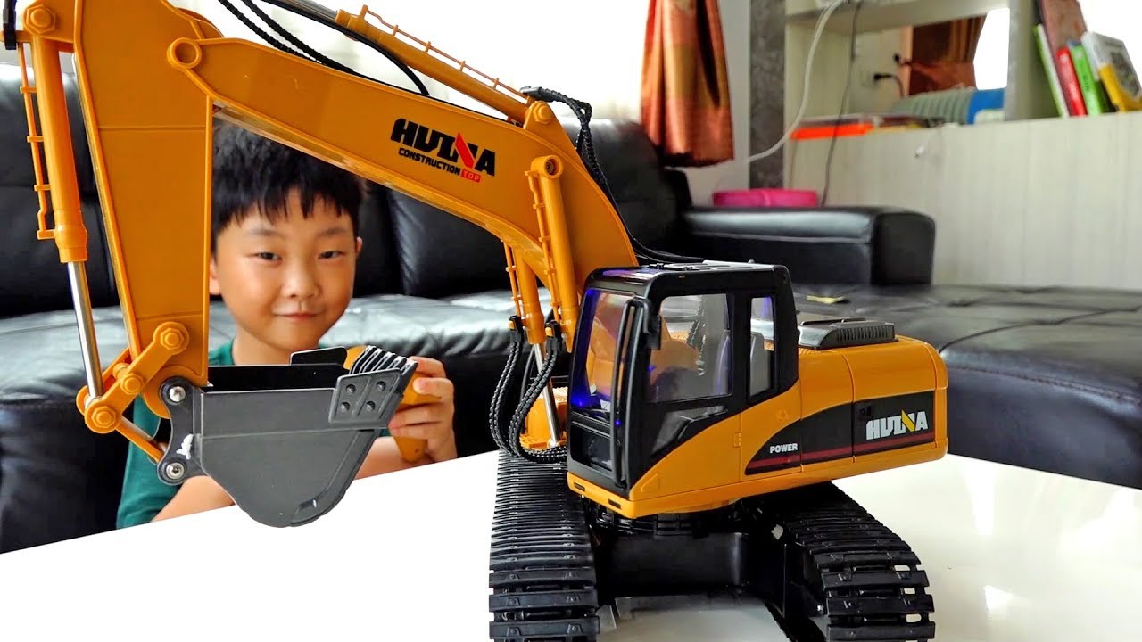 экскаватор спасательная игра с машинкой игрушка для детей Excavator Rescue Car Toy for Kids