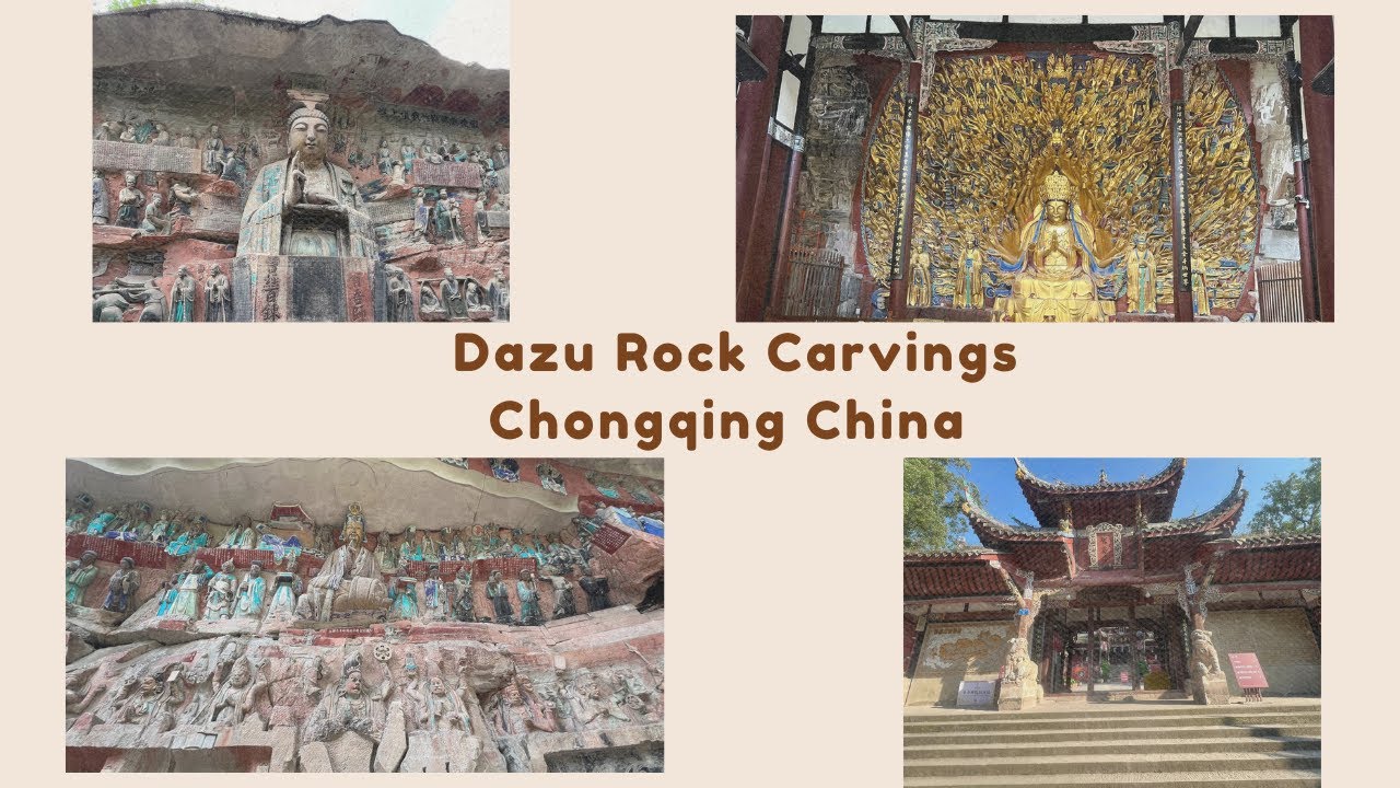 Old Rock Carvings in China - Dazu Rock Carvings- Cyber Muneeb