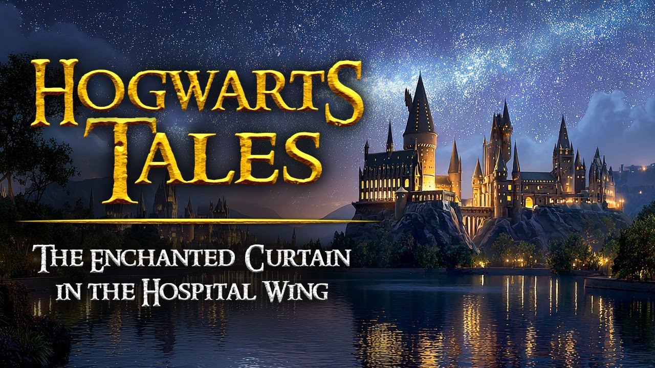 The Enchanted Curtain in the Hospital Wing – Harry Potter Inspired Hogwarts Tales