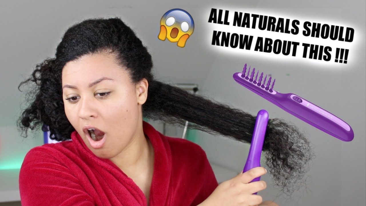 I Tried An Electric Hair Detangling Brush... GAME 👏🏽 CHANGER 👏🏽