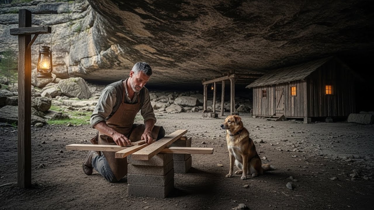 Eles riram dele por construir uma cabana dentro de uma caverna — até que a cabana salvou a todos.