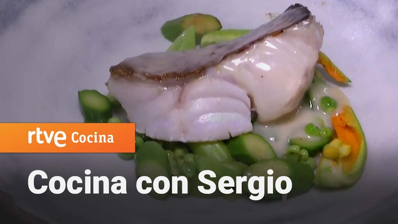 Cocina con Sergio: Pinto con verduras de la huerta y salsa menier | RTVE Cocina